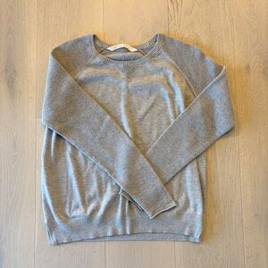Athleta Gray Knit Sweater
